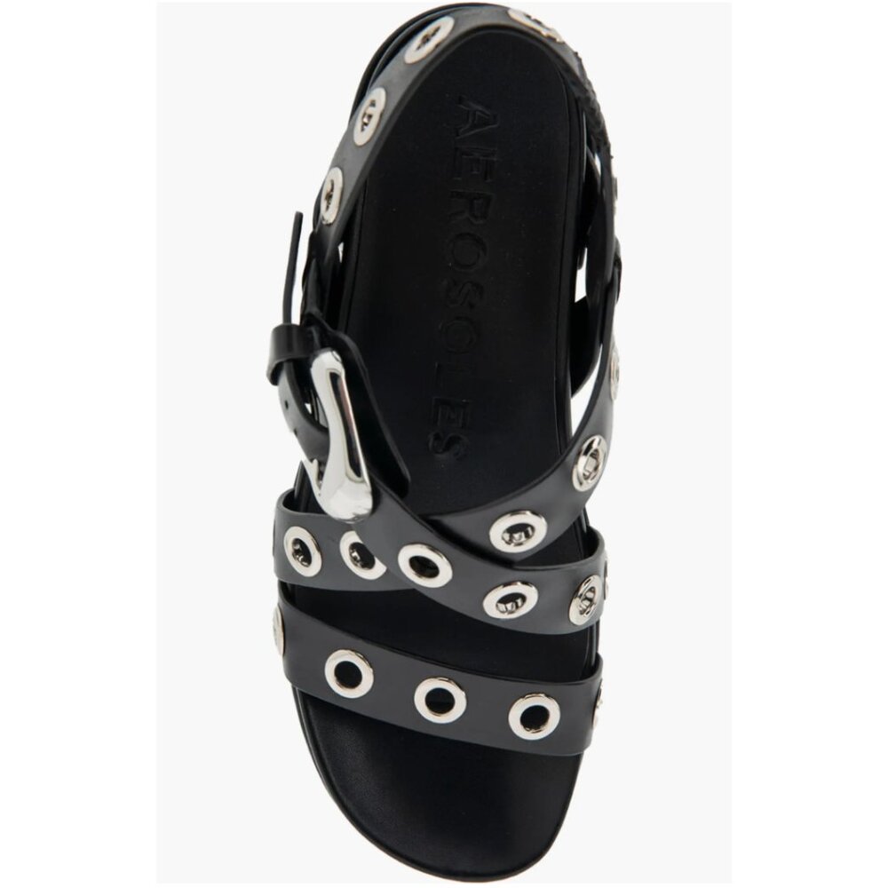 Aerosoles - Cleveland Slingback Platform Sandal in Black - Picture 2 of 10